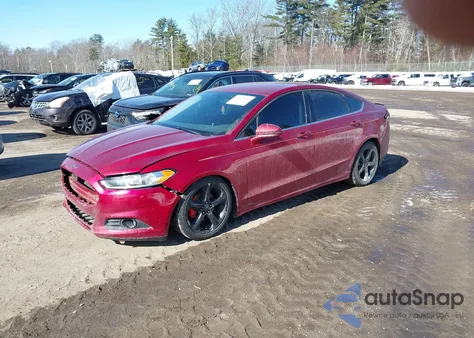 2014 Ford Fusion Se из США, поврежденный, VIN 3FA6P0HD1ER223335